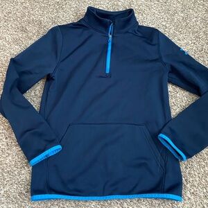 Under Armour Boys Fleece 1/4 Zip Size Medium